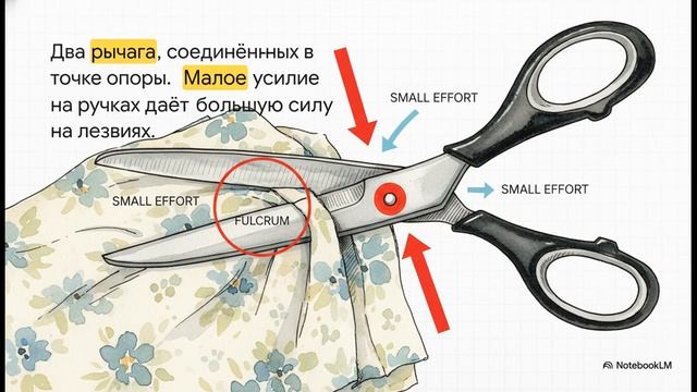 Физика 7 класс параграф 55 РЫЧАГИ В ТЕХНИКЕ БЫТУ И ПРИРОДЕ краткий пересказ