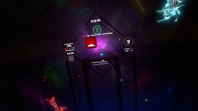 Beat Saber геймплей Linkin Park - Faint