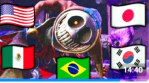 Озвучка прототипа на разных языках. 😏poppy playtime