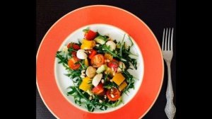 САЛАТ С СОУСОМ НАРШАРАБ