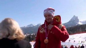 Горнолыжник Бугаев завоевал бронзу Паралимпиады в скоростном спуске.