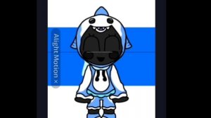 тудлс стала акулой(я не знала как сохранять в моутион)