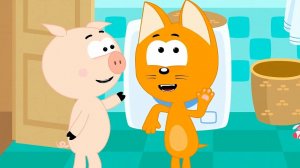 Котэ. Попу мыть обязательно! Мультик. Песенка.