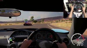 Noble M600: 650 сил V8 🔥 Заезд в FH3 на Logitech G29 🏁