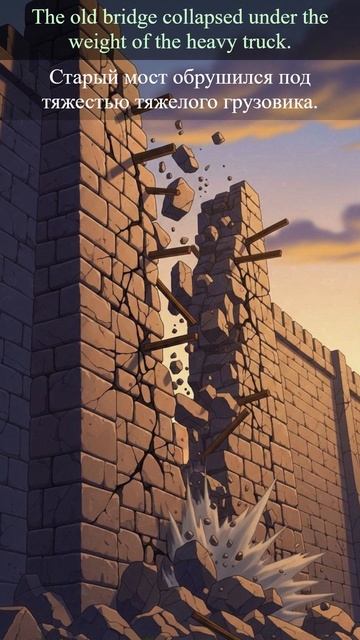 Английские слова в контексте: collapse