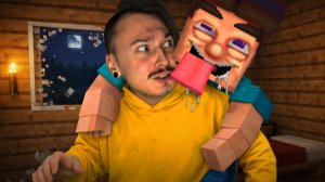 Я Пережил Ночь с ГРОТЕСКНЫМ СТИВОМ в Майнкрафт