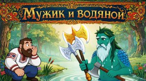 Мужик и водяной🌊. Русская народная сказка. Мультик 🎈