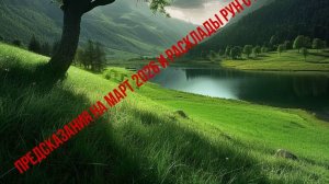 предсказания на март 2026 и расклады рун с картами таро