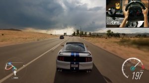 Shelby GT350R 🔥 Заезд в FH3 на Logitech G29 🏁