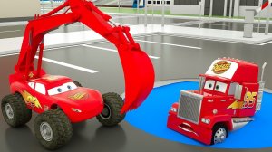 Молния Маккуин и Друзья - Мультики про машинки - Тачки дисней для детей и малышей