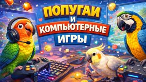ПОПУГАИ И КОМПЬЮТЕРНЫЕ ИГРЫ