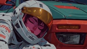 Neon Dreams - Synthwave Background Music for Focus ｜ 80s Electro Retro Mix-(1080p30)