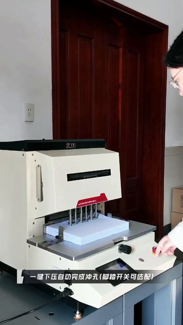 Автоматическая бумагосверлильная машина AfterPrint ZD500 V2