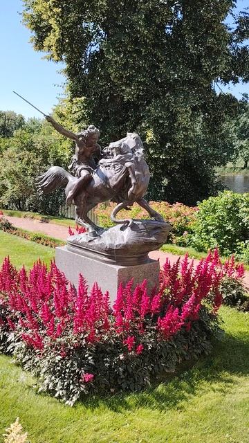 Колонистский парк. Царицын остров. Амазонка.  Петергоф