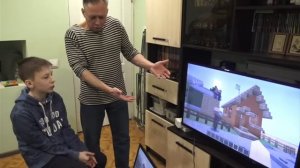 грифер украли отец 100 000 рублей купили телевизор реальной жизни и   Майнкрафта