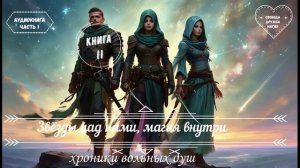 🎧 АУДИОКНИГА ПОЛНОСТЬЮ 🌟 Звёзды над нами, магия внутри: хроники вольных душ ✍️ КНИГА 2 ЧАСТЬ 1️⃣