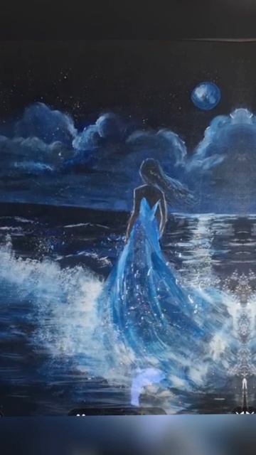 Бегущая по волнам 2 #art #картины #творчество #современнаякартина #painting #художник #искусство