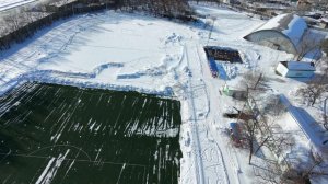 Первомайский парк с воздуха DJI neo 2