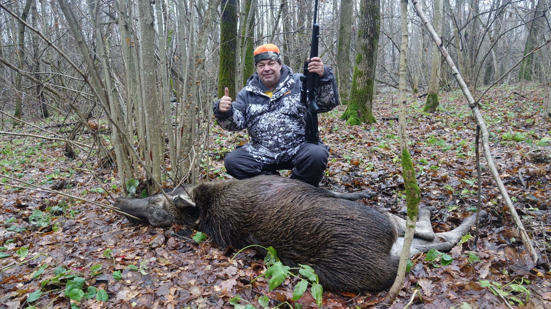 Удачная охота на лося и не только.