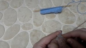 Узор спицами. Наклонный переплёт