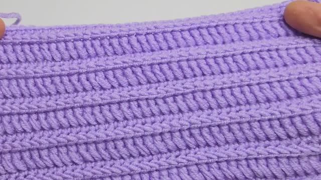 Узор крючком для кардигана