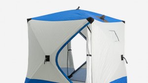 Зимняя палатка куб, тест драйв на рыбалке и сюрпризы под водой.