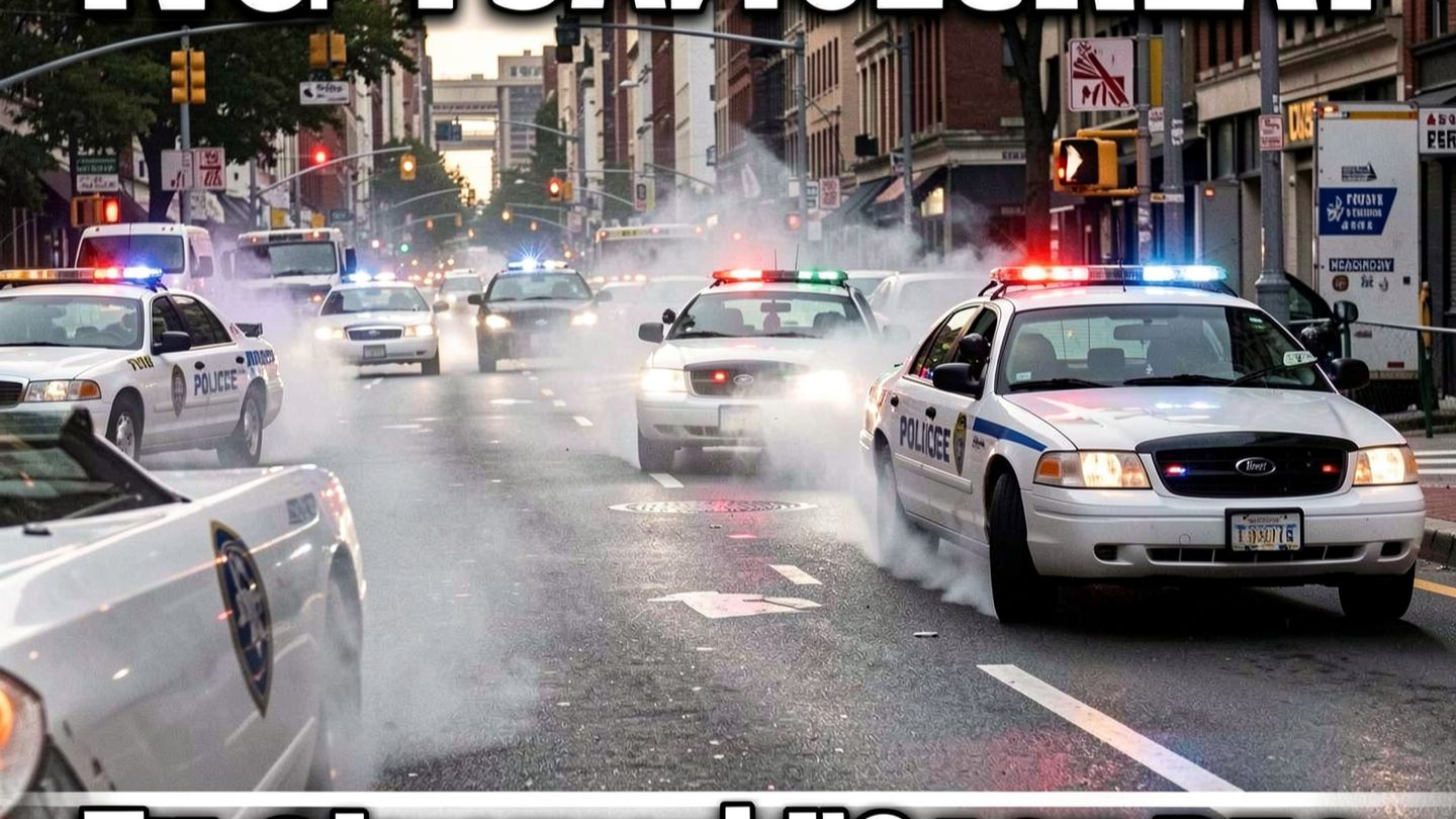 МЕГА Подборка полицейских погонь из США - "Один бежит, другой — догоняет"🚔