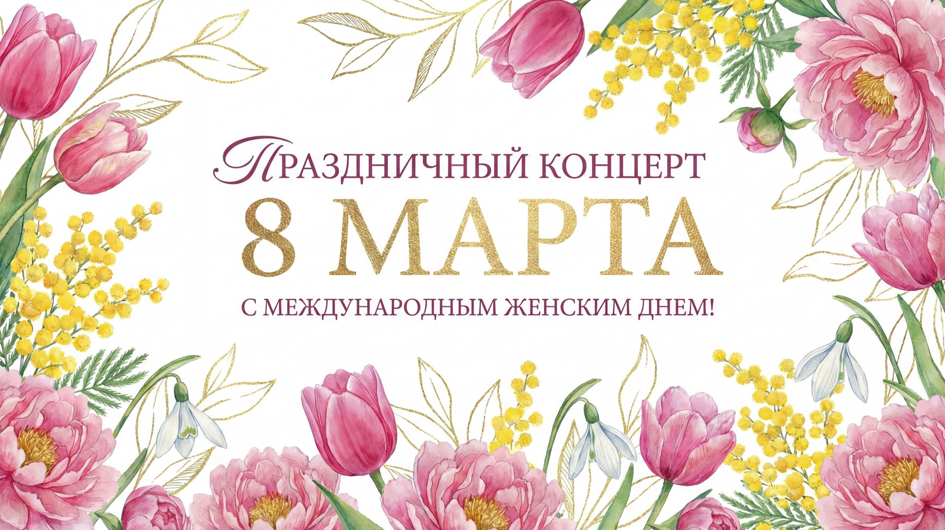 Концерт к 8 марта! 06 марта 2026 г.
