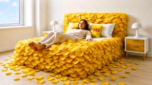 Какую кровать своей мечты выбрали бы Вы? ✨ Невероятно приятная ИИ-анимация как в Мультики!