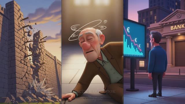 Английские слова в контексте: collapse