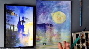 Рисуем с Александрой Абросимовой 7.3 10:00