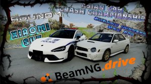 1/8 ROUND 1/ SUBARU WRX STI VS XIAOMI SU 7/ASIAN CAR CRASH CHAMPIONSHIP BEAMNG DRIVE/