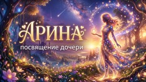 Красивый романс для дочери Арины – иносказательная сказка о любви, вере и преодолении трудностей.