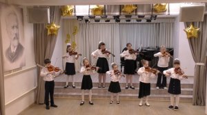 Ансамбль скрипачей "Акцент" - П.Мартин "Бесконечные буги", Р.Телепнев "Весенняя капель"