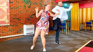 BOOGIE WOOGIE Improv - Sondre & Tanya. #Танцы