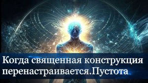 Когда Священная конструкция перенастраивается. Пустота.