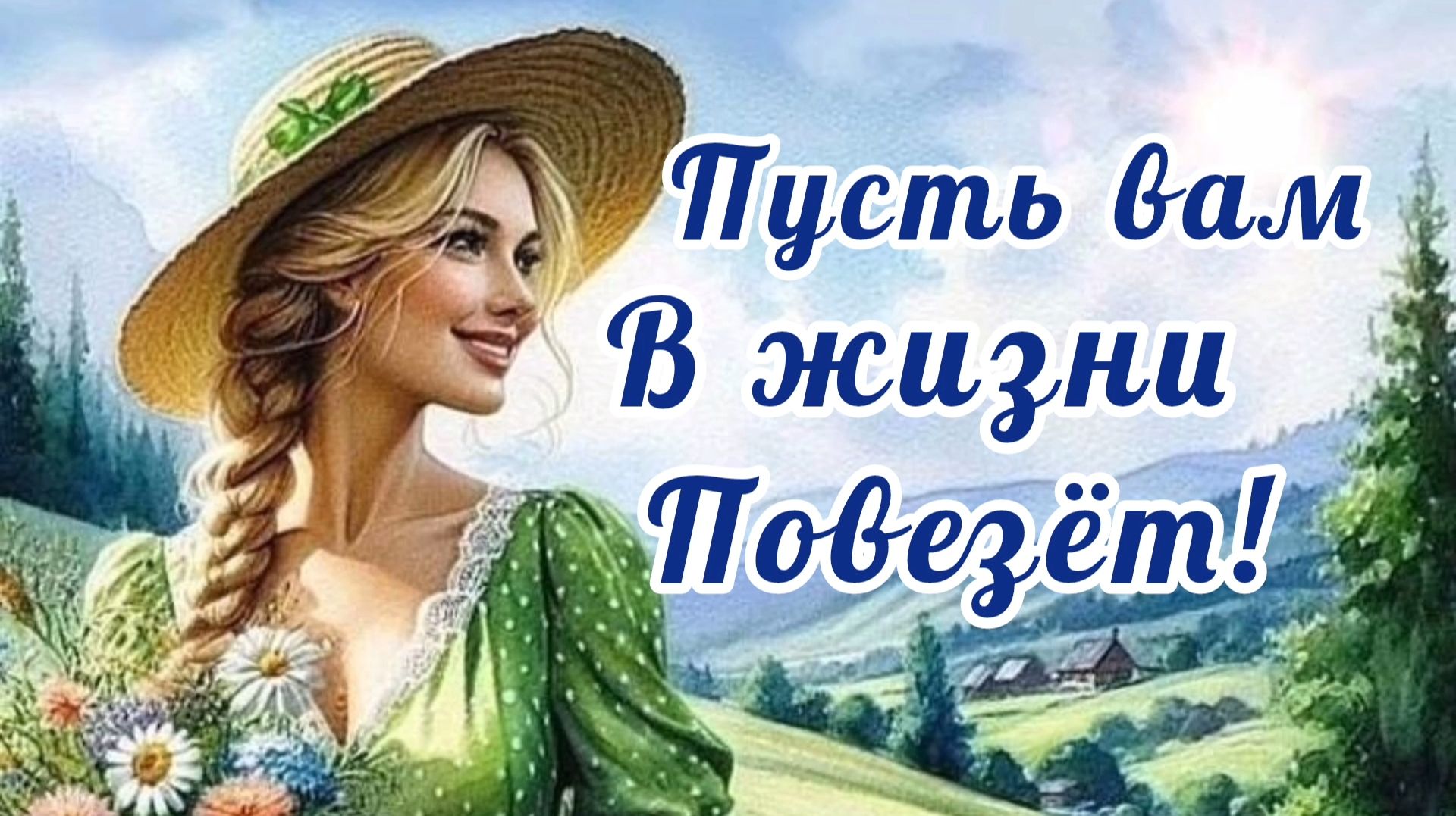 ДОРОГИЕ ЖЕНЩИНЫ! С ПРАЗДНИКОМ! ПУСТЬ ВАМ В ЖИЗНИ ПОВЕЗЁТ!