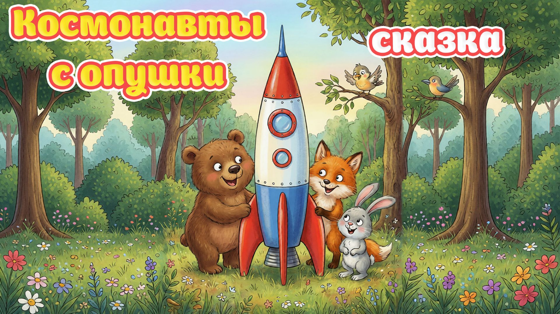🚀 Космонавты с опушки  | Аудиосказка 🎧