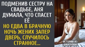 Истории из жизни Подменив сестру на свадьбе, Аня думала, что спасет её… Но едва в брачную ночь жених
