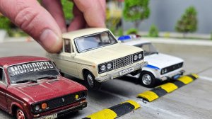 ВАЗ 2106 от Технопарк 1/43 или нет? Обзор новой модели. Про машинки