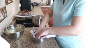 Тортик к празднику готов! 🙂👍Приготовила заварной апельсиновый крем.