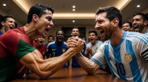 СРАЖЕНИЕ ГОДА: МЕССИ ИЛИ РОНАЛЬДО. КТО СИЛЬНЕЕ????😱