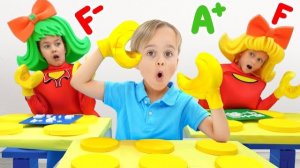 Приключение в Лего школе для детей!