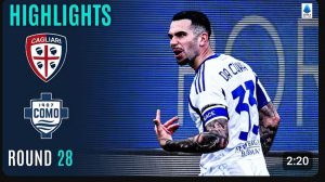 Кальяри - Комо. Обзор матча.  Италия,  тур 28