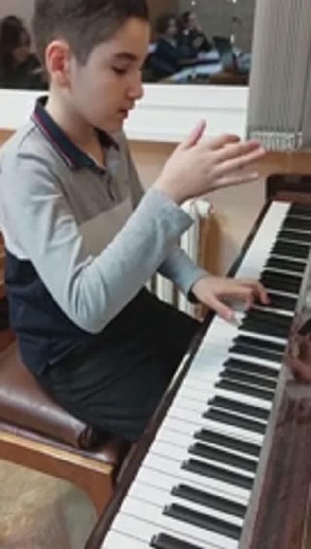 Сольф. №429 g-moll из сб.Калм. и Фр. Асатрян Максим 5кл.