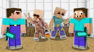 НУБ И ПРО НАШЛИ ЛАБОРАТОРИЮ МОНСТРОВ В МАЙНКРАФТ ! НУБИК И ТРОЛЛИНГ ЛОВУШКА В MINECRAFT