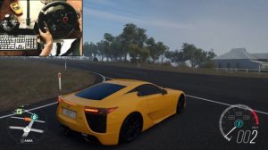 Lexus LFA: звук V10 🔥 Заезд в FH3 на Logitech G29 🏁