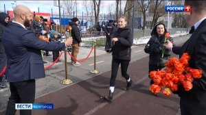 В Белгороде прошел цветочный забег