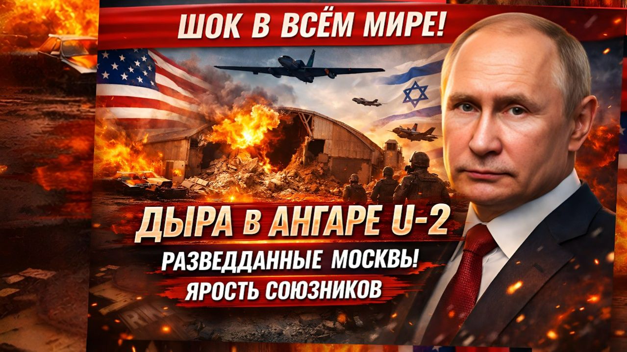 Дыра в ангаре U-2, разведданные Москвы и ярость союзников: как один удар изменил геополитику