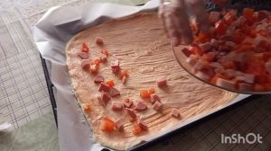 //160// Жизнь в деревне.Приготовили пиццу, нажарили блины.На завтра замариновала курочку.